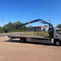 MITSUBISHI FUSO CANTER 7C18 7.5 TON FLAT CRANE