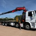 DAF CF 450 8X4 CHEESEWEDGE CRANE