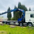 DAF CF 460 8X2 FLAT CRANE