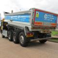 MERCEDES-BENZ ECONIC 3235 8X4 TRIDEM STEEL TIPPER