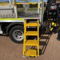 MERCEDES-BENZ ATEGO 816 POLE CARRIER CRANE