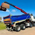 DAF CF 450 8X4 TIPPER GRAB CRANE
