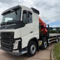 VOLVO FH 460 8X2 FLAT CRANE