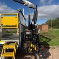 MERCEDES-BENZ ATEGO 816 POLE CARRIER CRANE