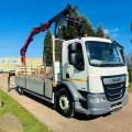 DAF LF 260 18 TON DROPSIDE CRANE
