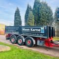 DAF XF 510 6X2 DROPSIDE CRANE D/BAR