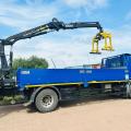 DAF FA LF 55.220 18 TON DROPSIDE CRANE