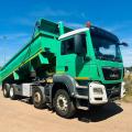 MAN TGS 35.420 8X4 STEEL TIPPER