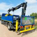 DAF FA LF 55.220 18 TON DROPSIDE CRANE