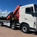VOLVO FH 460 8X2 FLAT CRANE