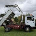 MERCEDES-BENZ 814 7.5 TON TIPPER CRANE