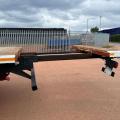 SCANIA R450 8X2 FLAT CRANE D/BAR
