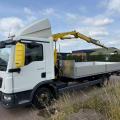 MAN TGL 7.160 7.5 TON DROPSIDE CRANE