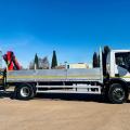 IVECO EUROCARGO 180 250 DROPSIDE CRANE