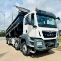 MAN TGS 35.420 8X4 STEEL TIPPER