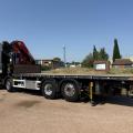RENAULT C460 8X2 FLAT CRANE D/BAR