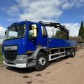 DAF LF 220 18 TON DROPSIDE CRANE