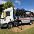 MAN TGL 7.160 7.5 TON DROPSIDE CRANE