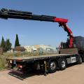 RENAULT C460 8X2 FLAT CRANE