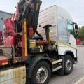 VOLVO FH 8X2 FLAT CRANE DRAWBAR