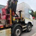VOLVO FH 8X2 FLAT CRANE DRAWBAR