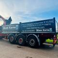 DAF XF 510 6X2 DROPSIDE CRANE D/BAR