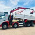 VOLVO FMX 500 8X4 TIPPER GRAB