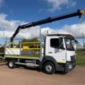 MERCEDES-BENZ ATEGO 816 POLE CARRIER CRANE