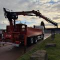 DAF CF 450 FAN 6X2 FLAT CRANE