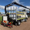 MERCEDES-BENZ ATEGO 816 POLE CARRIER CRANE