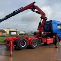 DAF XF 510 FTS 6X2 UNIT C/W CRANE
