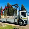 DAF LF 260 18 TON DROPSIDE CRANE