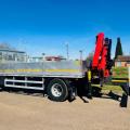 IVECO EUROCARGO 180E25 DROPSIDE CRANE