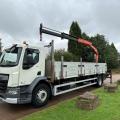 DAF LF 220 18 TON DROPSIDE CRANE