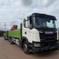 SCANIA G410 DROPSIDE CRANE DRAWBAR