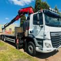 DAF CF 480 8X2 CHEESEWEDGE CRANE
