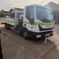 IVECO EUROCARGO 75-160 DROPSIDE CRANE