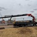 DAF CF 410 8X4 DROPSIDE CRANE