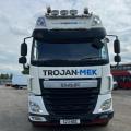 DAF CF 460 SPACE CAB 8X2 FLAT CRANE