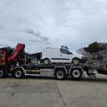 VOLVO FM 460 8X2 CHEESEWEDGE CRANE
