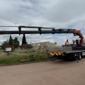 VOLVO FH 460 8X2 FLAT CRANE