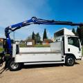 ISUZU FORWARD N75 190 DROPSIDE CRANE