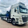 DAF CF 460 8X2 FLAT CRANE