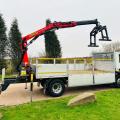 IVECO EUROCARGO 180E25 DROPSIDE CRANE