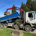 DAF 85 CF 410 8X4 TIPPER GRAB
