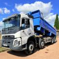 VOLVO FMX 420 8X4 STEEL TIPPER