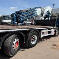 DAF CF 460 8X2 FLAT CRANE D/BAR