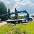 DAF CF 460 8X2 FLAT CRANE