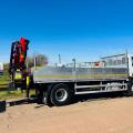 IVECO EUROCARGO 180 250 DROPSIDE CRANE