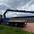 VOLVO FM 460 8X2 FLAT CRANE